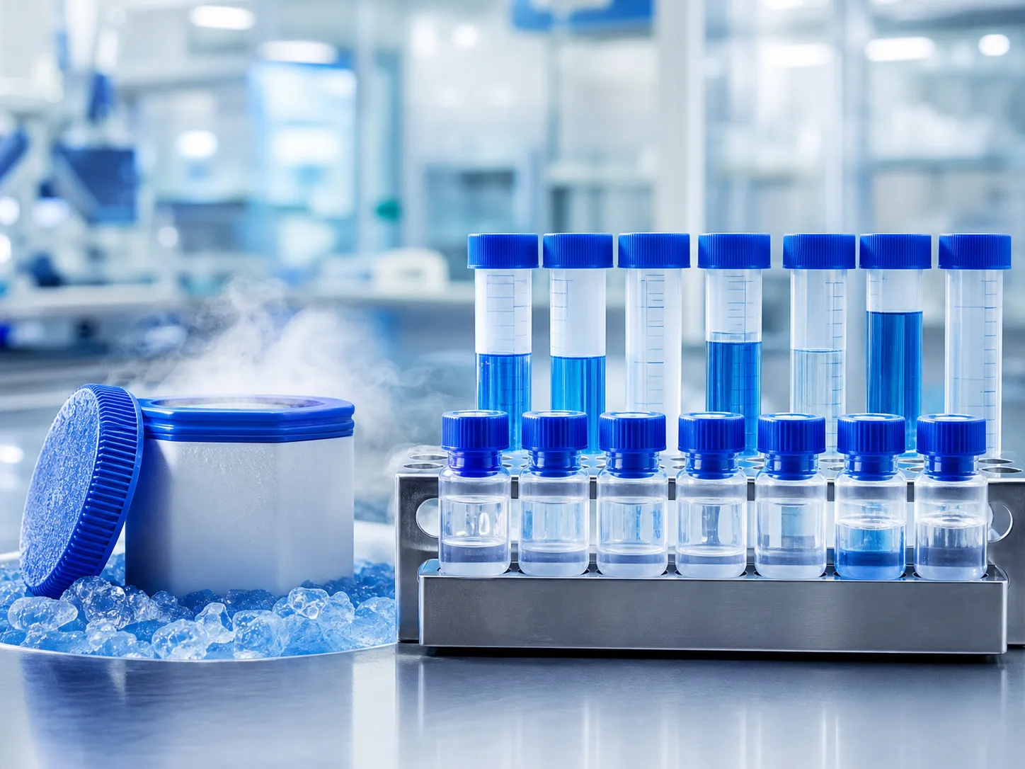 General dry ice application reference: Pharmaceutical & Biotech